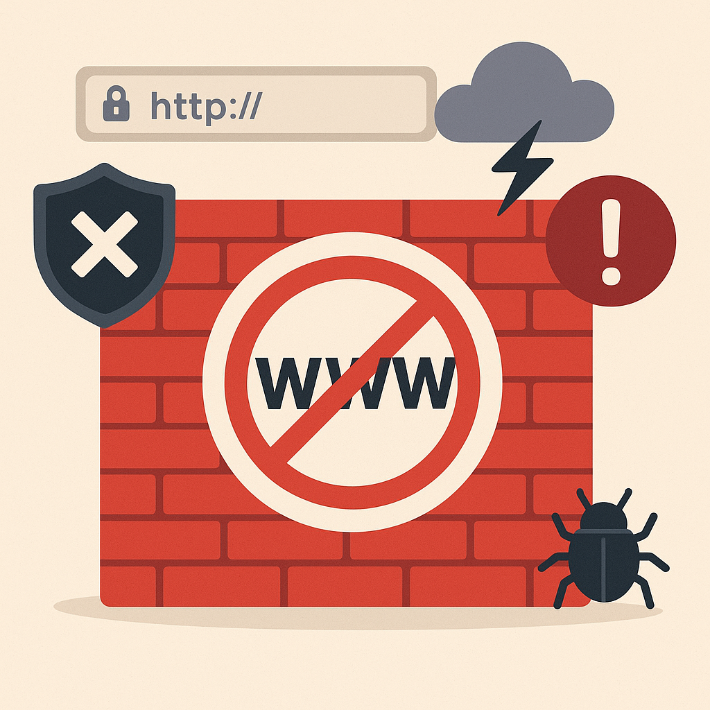 域名被墙的常见原因